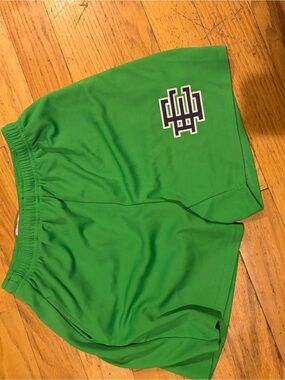 Eric Emanuel Bright Green Men's Athletic Shorts with Logo